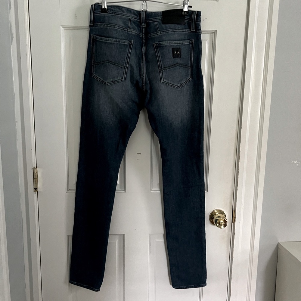 Armani Exchange Dark Blue J33 Super Skinny Jeans W31 - Picture 2 of 5